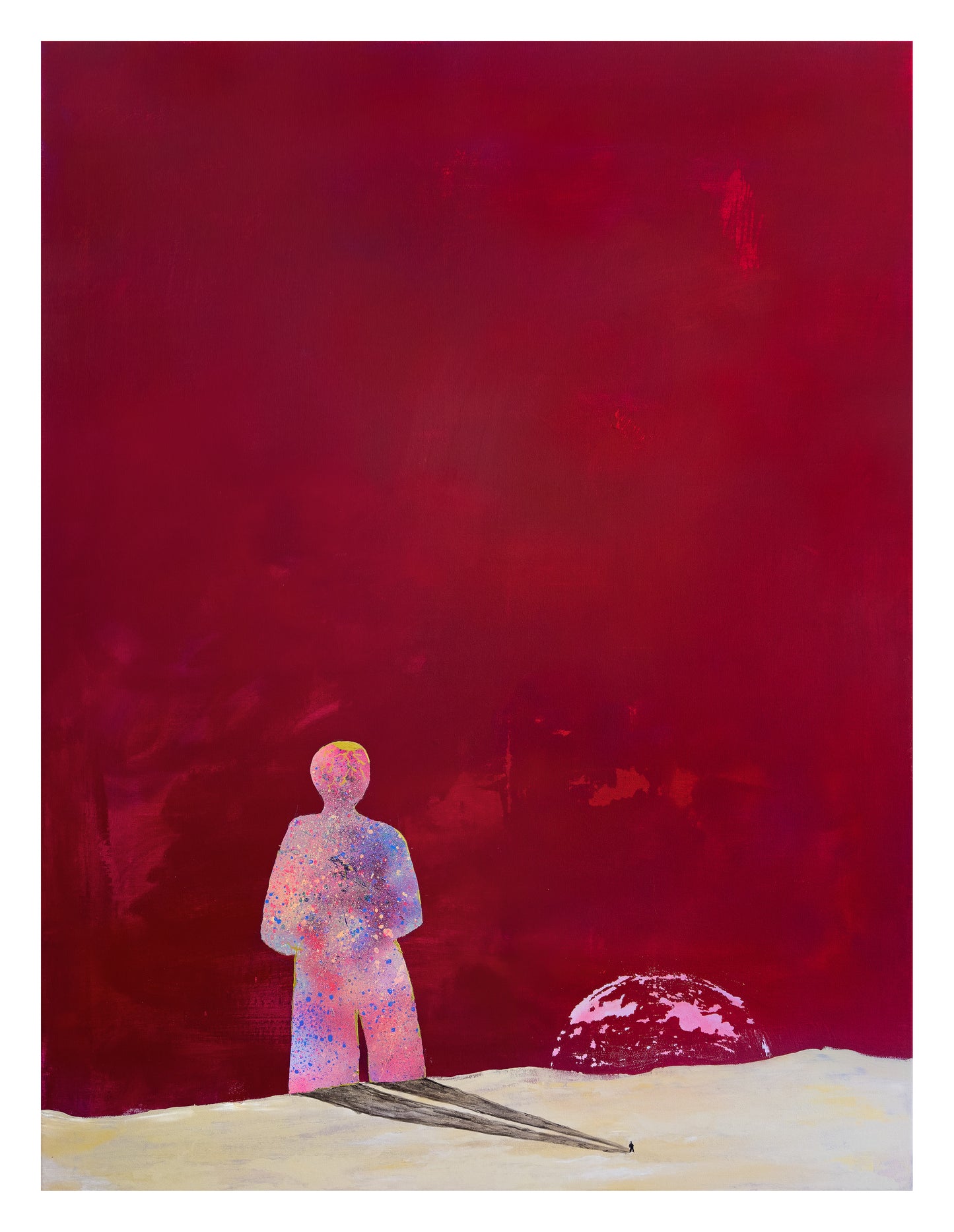 A VERY LARGE SHADOW print