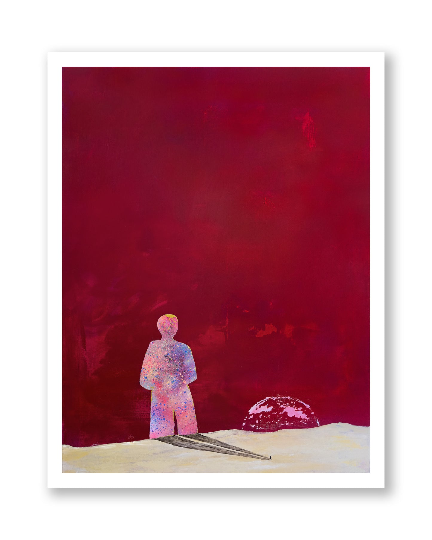 A VERY LARGE SHADOW print